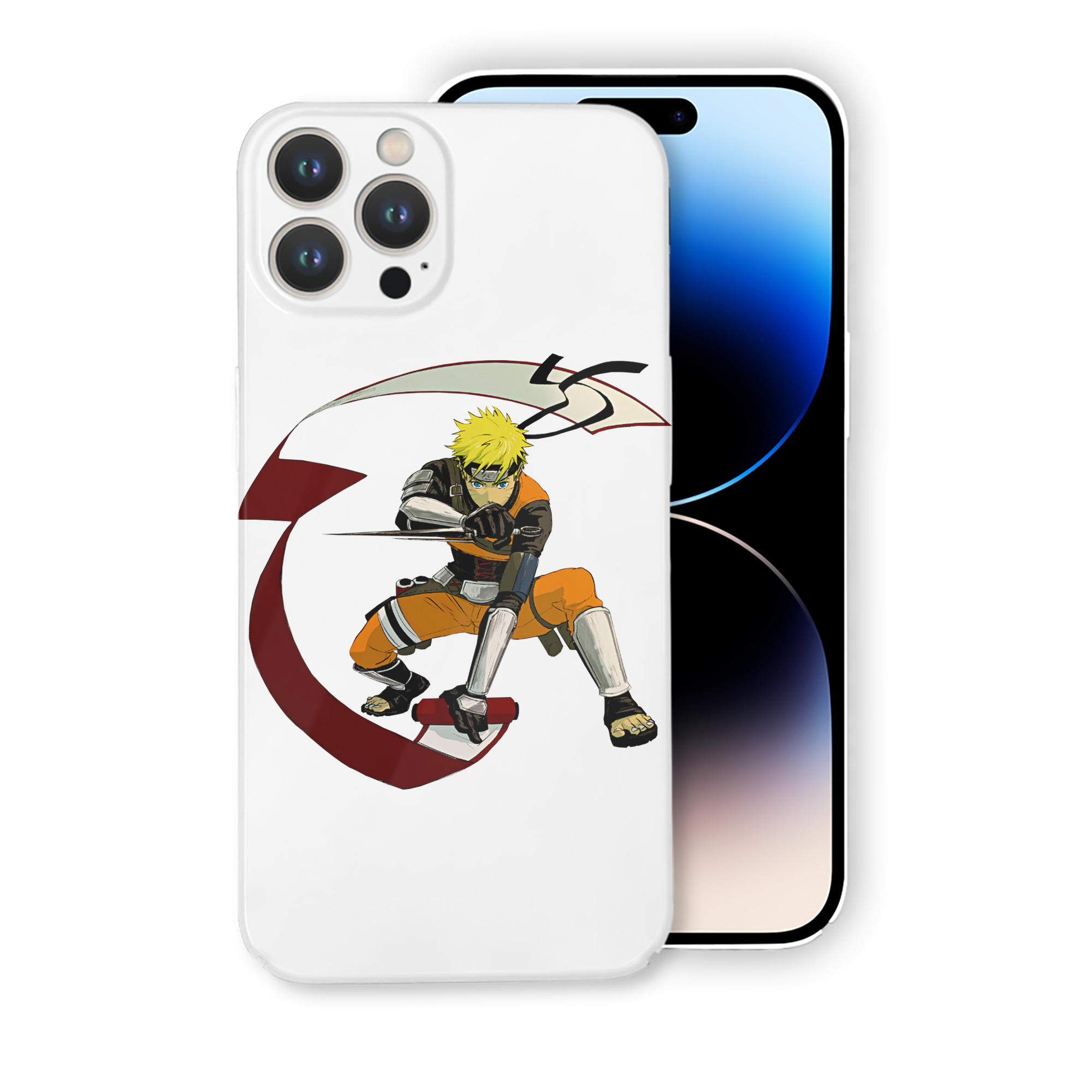 （画像用） NARUTO -ナルト- うずまき ナルト Uzumaki Naruto 【iPhone 14シリーズ対応】ハードケース